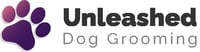 Unleashed Dog Grooming logo