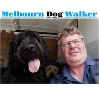 Melbourn Dog Walker logo