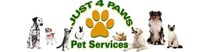 Just 4 Paws Pet Care Services logo