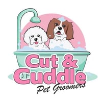 Cut & Cuddle Pet Groomers logo