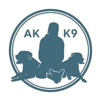 AK K9 Dog Training logo