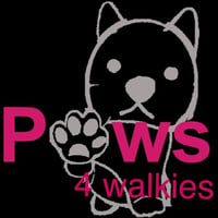 Paws 4 walkies logo