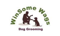 WinSome Wags Dog Grooming logo