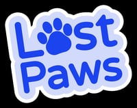 Lost Paws logo