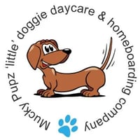 Mucky Pupz - daycare, boarding & grooming company logo