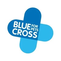 Blue cross cattery logo
