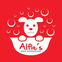 Alfie's Dog Grooming logo