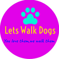 Lets Walk Dogs logo