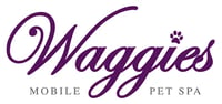 Waggies Mobile Dog Grooming logo