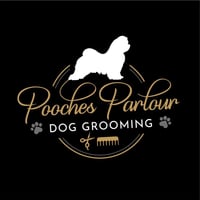 Pooches Parlour Dog Grooming logo