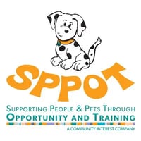 SPPOT (Supporting People & Pets Through Opportunity & Training), A Community Interest Company logo