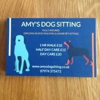 Amy's Dog Sitting logo