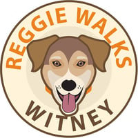 Reggie Walks Witney logo