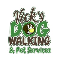 Vick's Dog Walking & Pet Services logo