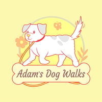 Adam's Dog Walks logo