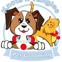 Knots'n'Tangles Pet Grooming logo