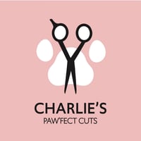 Charlie's Paw'fect Cuts logo