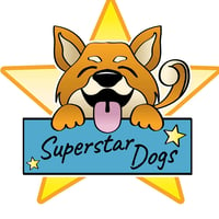 Superstar Dogs (Dog grooming and training) logo