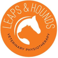 Leaps and Hounds veterinary physiotherapy logo