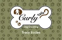 Curly Tails Dog Grooming, Horwich logo