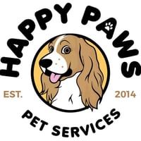 Happy Paws Pet Services logo