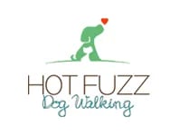 Hot Fuzz Dog Walking logo