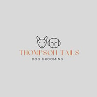 Thompson Tails Dog Grooming logo