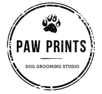 Paw Prints Dog Grooming Studio logo