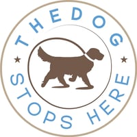 The Dog Stops Here logo