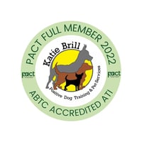 Katie Brill - Positive Dog Training and Pet Services logo