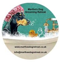 Martha's Dog Grooming Retreat logo