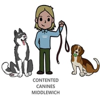Contented Canines Middlewich logo