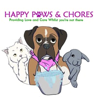 Happy paws & chores logo