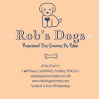 Rob's Dog Grooming logo