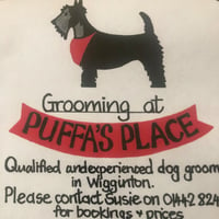 Grooming at Puffa’s Place logo