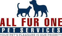 All Fur One Pet Services logo