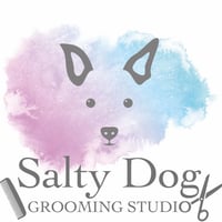 Salty Dog Groomers logo