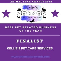 Kellie's Pet Care Services + Microchipping logo