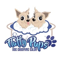Fluffy Pups Dog Grooming Salon logo