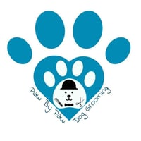 Paw By Paw Dog Grooming logo