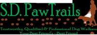 S.D.PawTrails logo