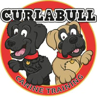 Curlabull canine training logo