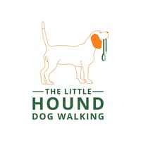The Little Hound - Dog Walking logo