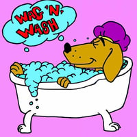 Wag N Wash Dog Groomers logo