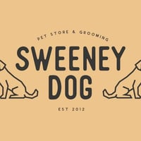 Sweeney Dog, Pet Store & Dog Grooming logo