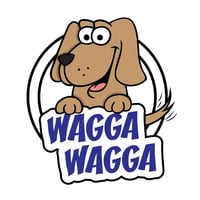 waggawagga dog walking logo
