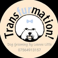 Transfurmation! Dog Grooming By Leanne Little. logo