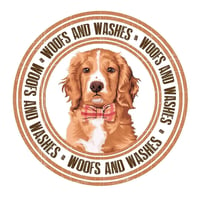 Woofs and Washes logo