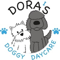 Dora's Doggy Day Care logo