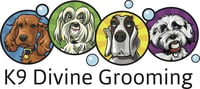 K9 Divine Dog Grooming logo